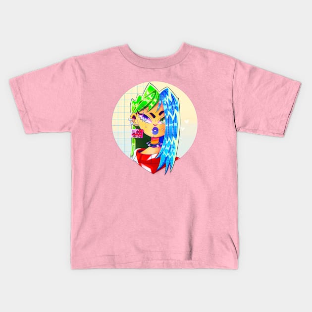 Glam witch Kids T-Shirt by onyxcidian